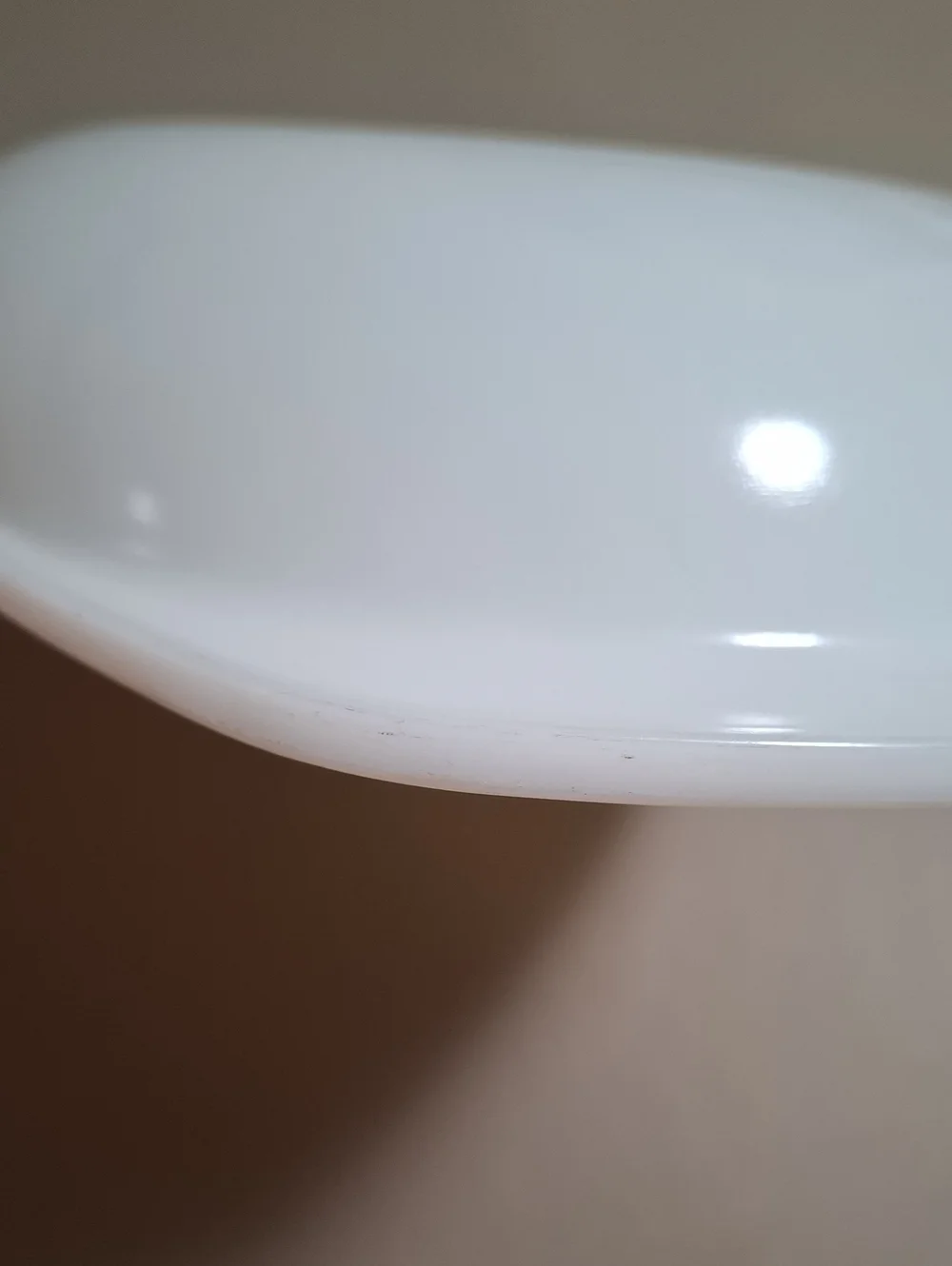Vintage Pyrex 1083 White Divided Oval Dish 1 1/2 Quart Serving Party Platter